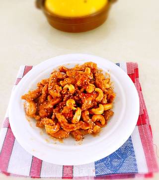 #trust之美#sweet and Sour Cashew Tenderloin recipe