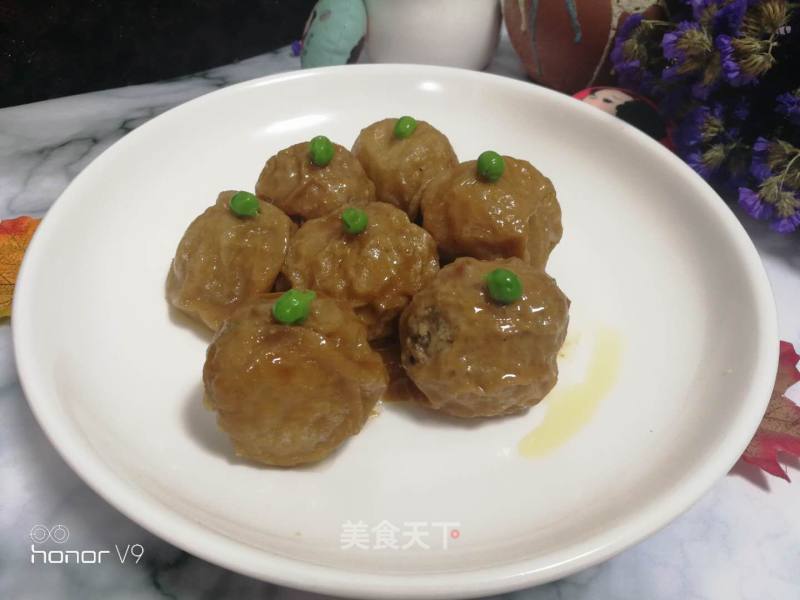 Oily Gluten Stuffed Meat recipe