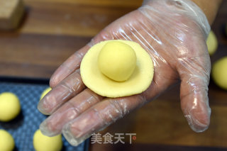 Custard Mooncake-depp Baking Lab recipe