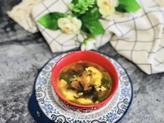 Tomato and Egg Soup with Fungus recipe