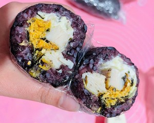 Super Simple Breakfast Rice Ball ➕ Sushi recipe