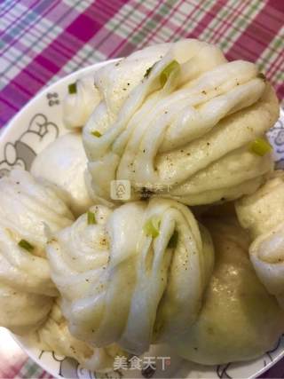 Scallion Flower Roll recipe