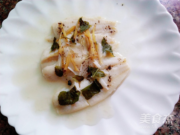 Steamed Mint Plaice recipe