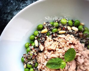 Quinoa Reduced Fat Salad [end of Mix and Match] recipe