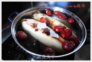 Red Dates, Lotus Seeds, Glutinous Rice and Lotus Root recipe