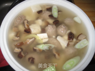 Tofu Meatball Soup recipe