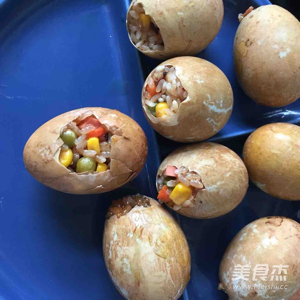 Delicious Glutinous Rice and Eggs recipe