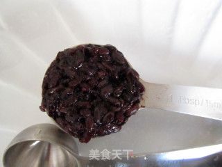 Black Rice Cheese Fruit Cup recipe