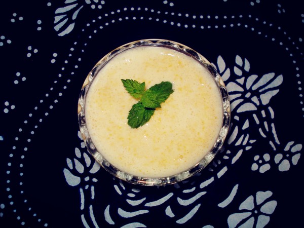 Yellow Peach Milk recipe