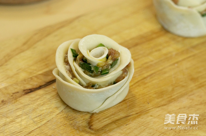 Winter Solstice-rose Flower Dumplings recipe