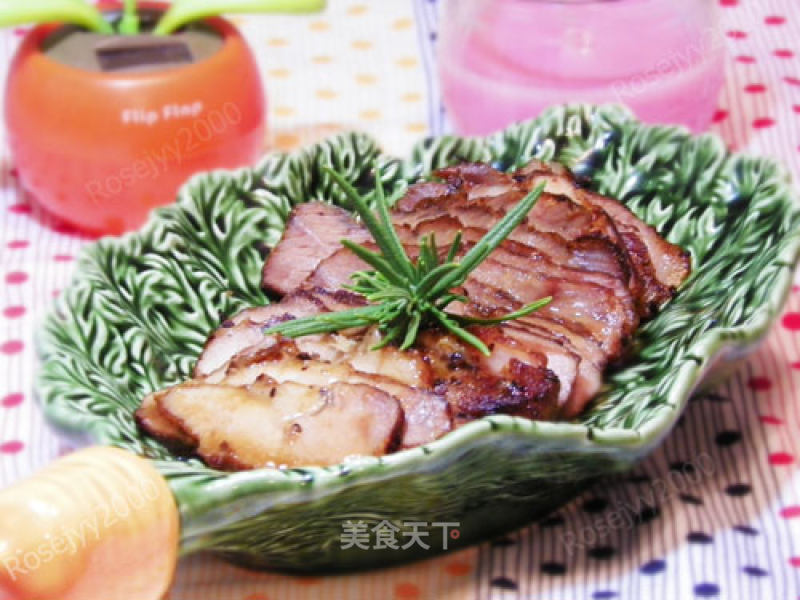 Barbecued Pork with Tomato Sauce recipe