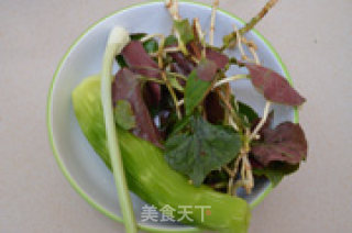 Houttuynia Mixed with Green Bamboo Shoots recipe