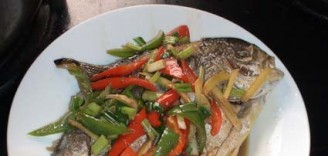 Braised Yellow Pomfret recipe