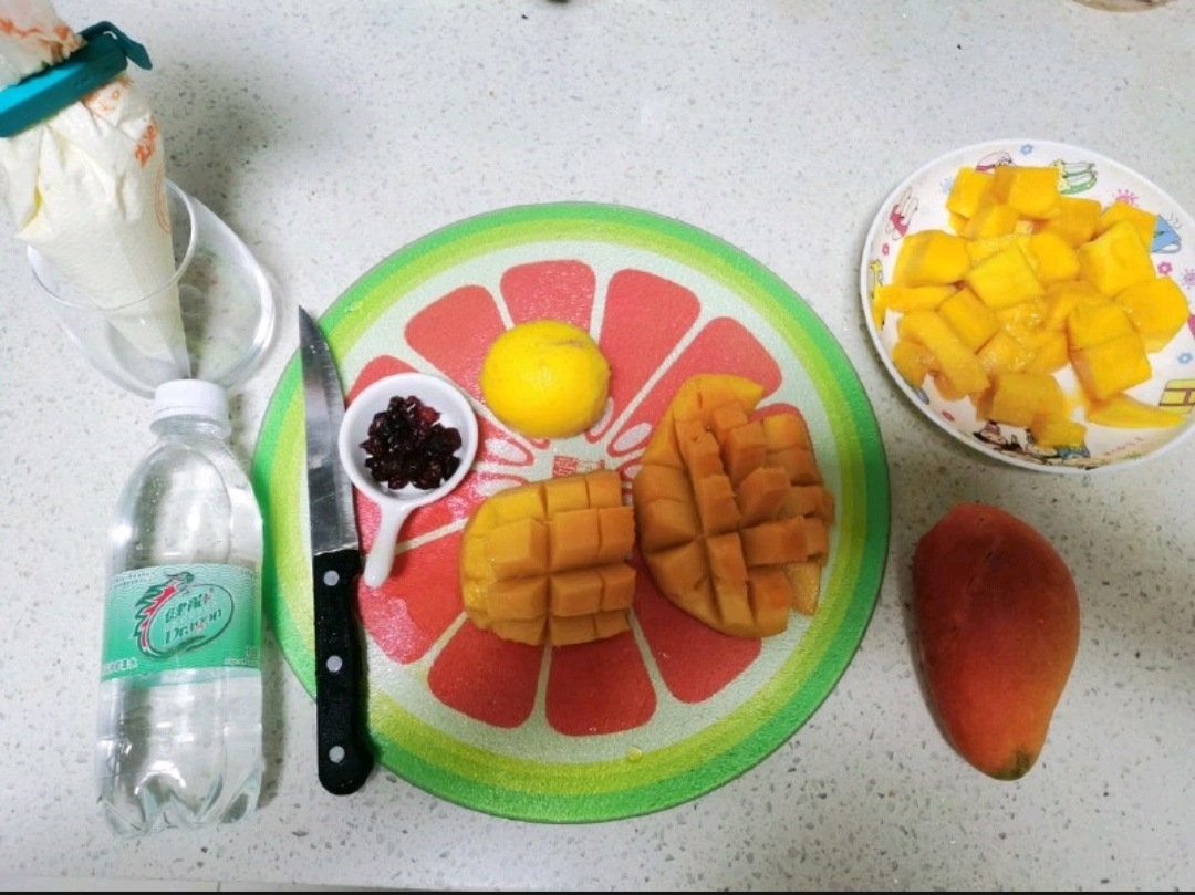 Snow Top Cranberry Mango Lemon Soda recipe