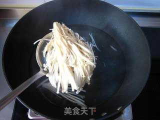 Double Topping Golden Needle Fungus: Summer Super Refreshing Cold Dish recipe