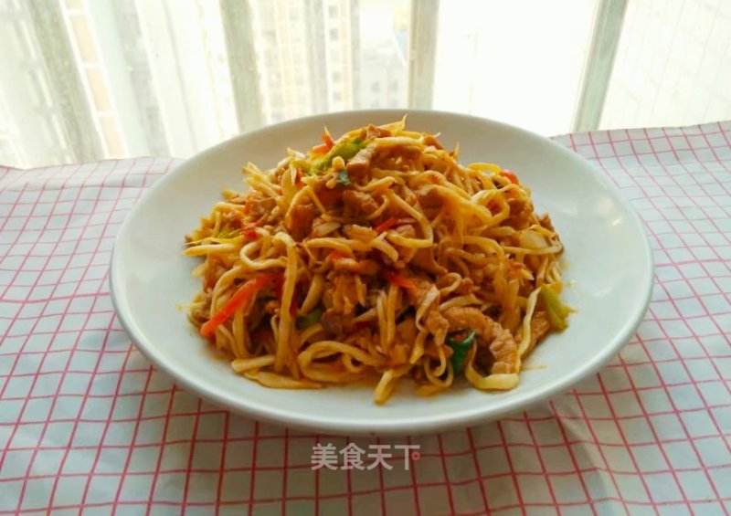 Stir-fried Shredded Pork with Rice White recipe