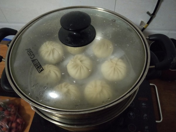 Vegetarian Radish Vermicelli Buns recipe