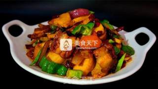 Spicy Griddle Vegetarian Chicken recipe