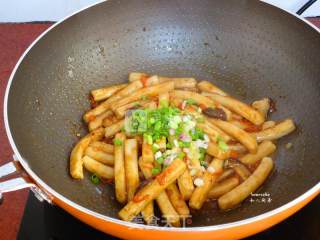 Fried Rice Cake recipe