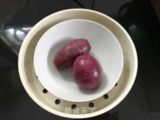 Milk Purple Potato Osmanthus Soup recipe
