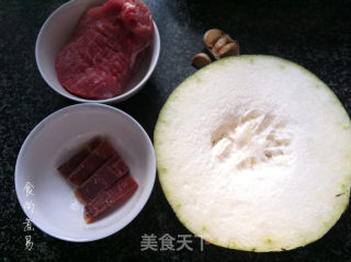 Stewed Winter Melon with Minced Meat recipe