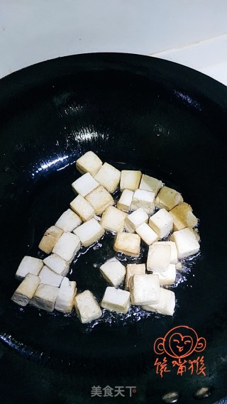 Sautéed Tofu with Fatty Intestines recipe