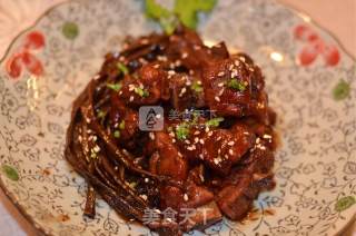 Tea Tree Mushroom Meets Ribs recipe