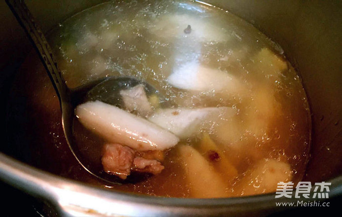 Yam Soy Pork Ribs Soup recipe