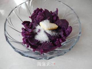 Purple Sweet Potato Bread recipe