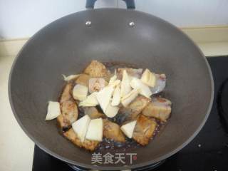 Braised Salted Fish with Bamboo Shoots recipe