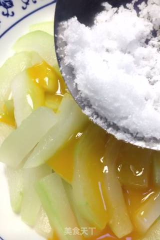 Winter Melon with Orange Juice recipe