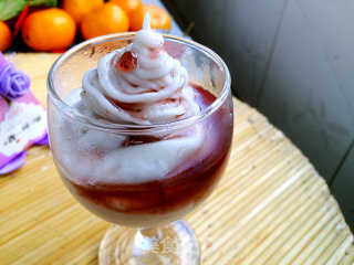 Blueberry Taro Sundae Cup (hawaiian Style) recipe