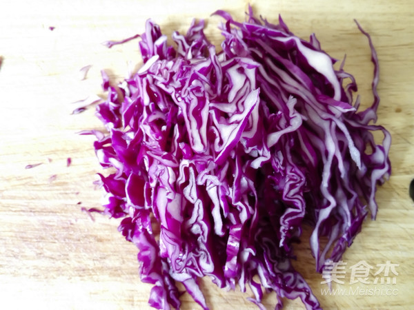 Purple Cabbage with Vinaigrette recipe