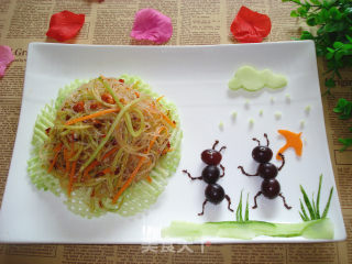 [hebei] Vermicelli Cucumber recipe
