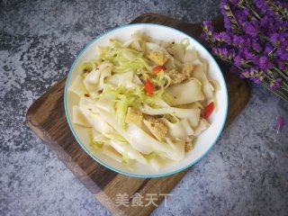 Lettuce Stir-fried Liangpi recipe