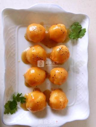 Golden Mashed Potatoes🍮 recipe