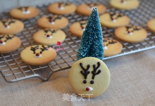 Christmas Reindeer Cookies recipe