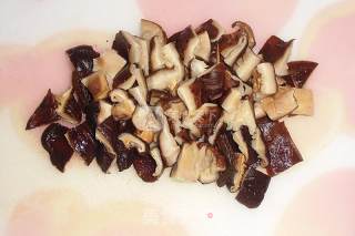 Mushroom Marinated Bean Curd recipe