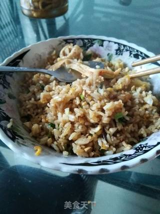 Salted Duck Egg Fried Rice recipe