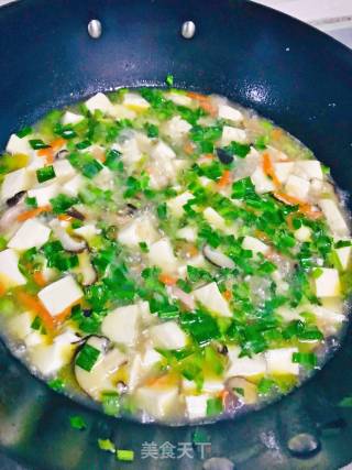 "wild Vegetables" Tofu Mixed Soup recipe