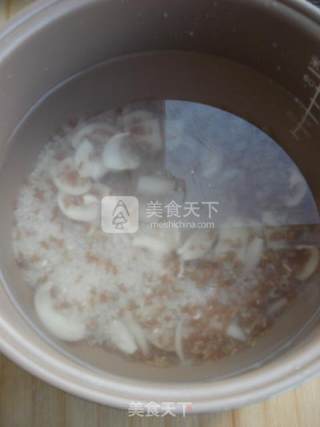 Red Brown Rice Lily Porridge recipe