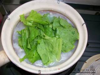 The Fragrance of The Baby's Food @@热呵呵的~~ Lettuce Ginger Porridge recipe