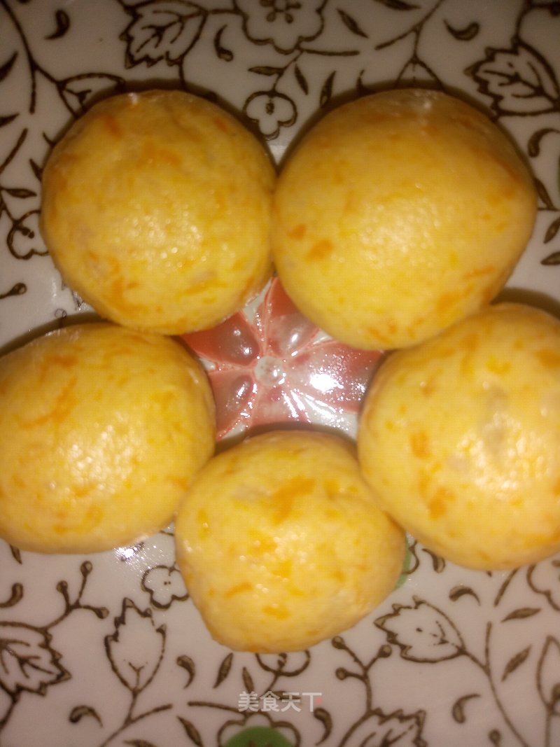 Milky Golden Potato Balls recipe