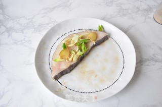 Steamed Halibut with Shiitake Mushrooms recipe