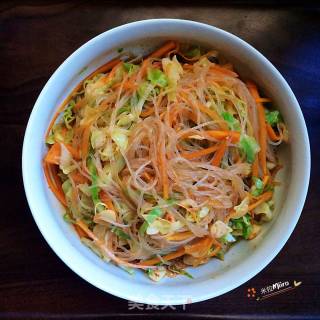 Vermicelli Mixed Cabbage recipe