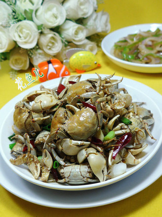 Stir-fried White Jade Crab recipe