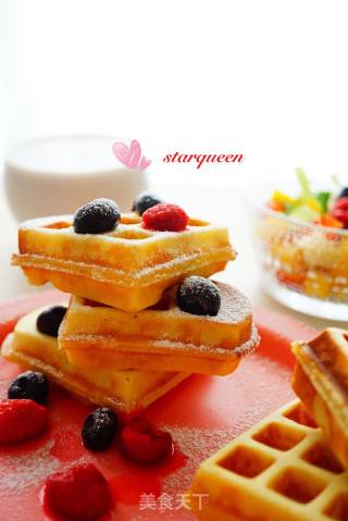 Waffle recipe