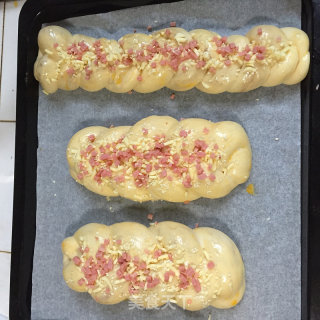 Cheese Ham Bread recipe