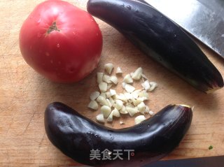Roasted Double Eggplant-----red and Purple recipe