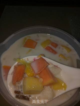 Fruit Coconut Sago recipe